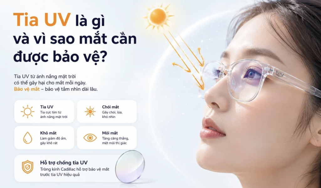Tác Dụng Của Kính Chống Tia UV Và Cách Kiểm Tra Chuẩn Nhất