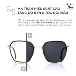 Tròng kính đổi màu Zeiss ClearView PhotoFusion X