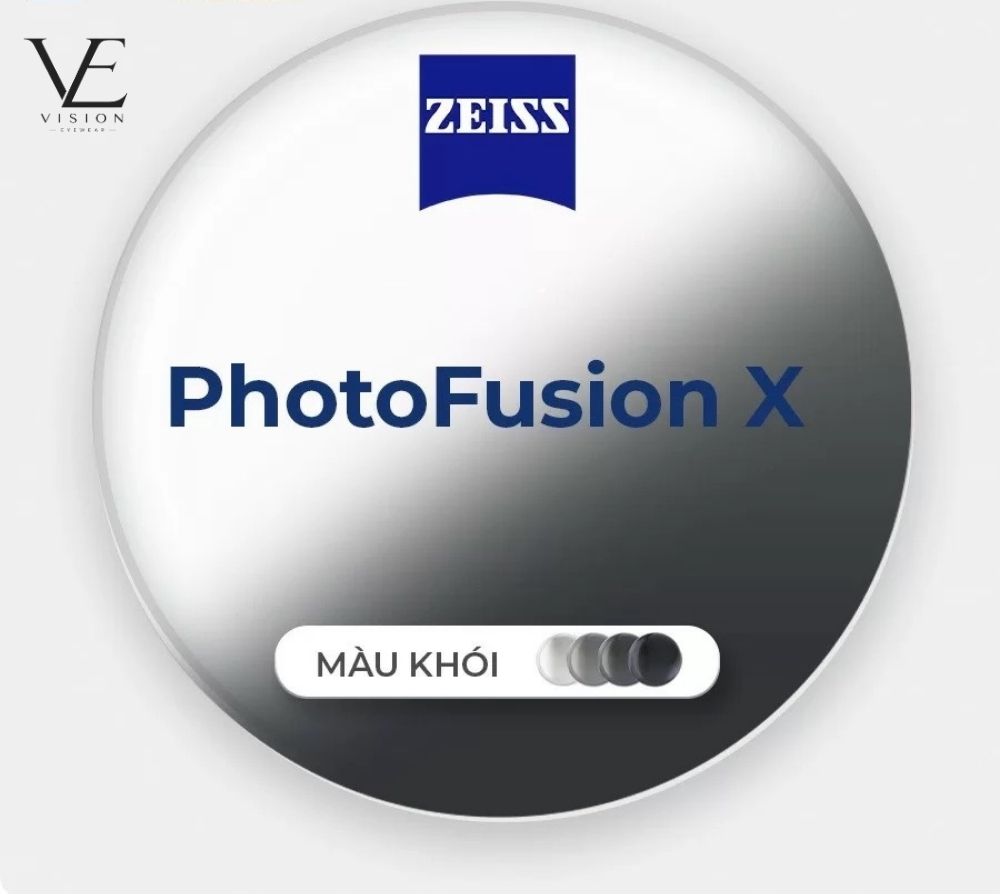 Tròng kính đổi màu Zeiss ClearView PhotoFusion X -8 Tròng kính đổi màu Zeiss ClearView PhotoFusion X